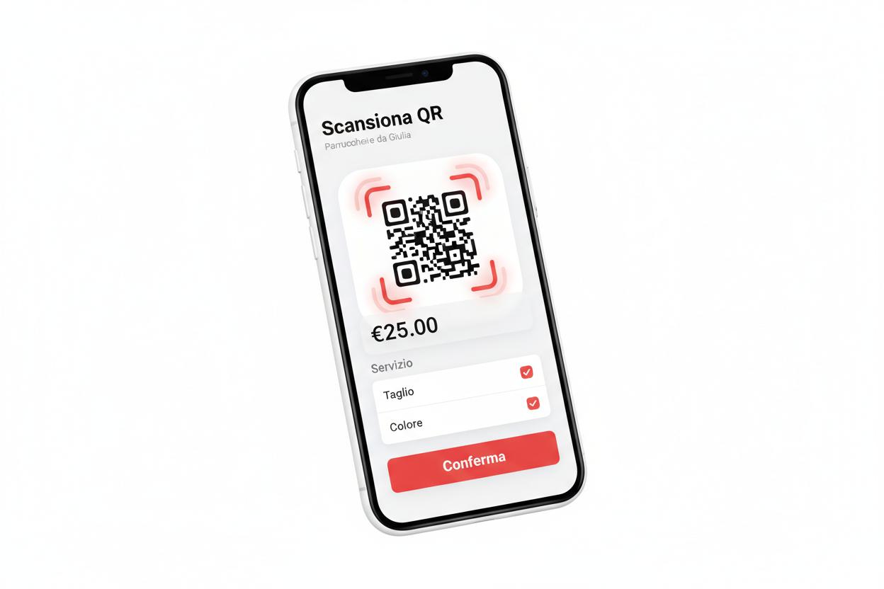 Accumula Punti con un QR Code