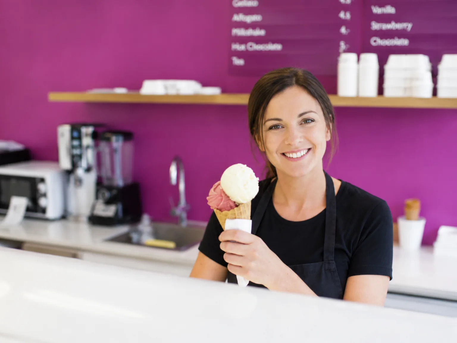 La tua gelateria, sempre piena